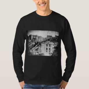 Boulevard du Temple, durch Daguerre, historisches T-Shirt