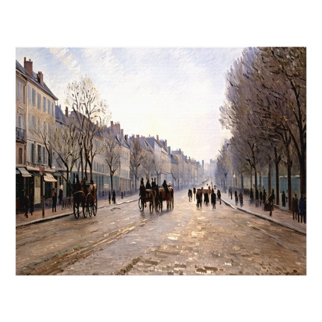 Boulevard Héloise, Argenteuil Fotodruck (Vorne)