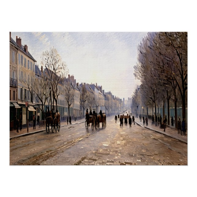 Boulevard Héloise, Argenteuil Poster (Vorderseite)