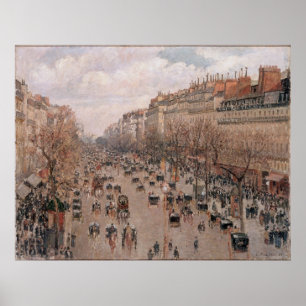 Boulevard Montmartre Poster
