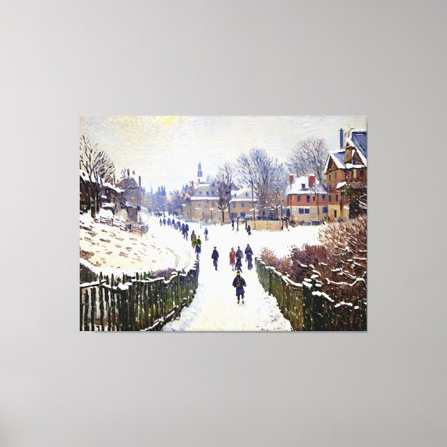 Boulevard Saint-Denis Leinwanddruck (Vorderseite)