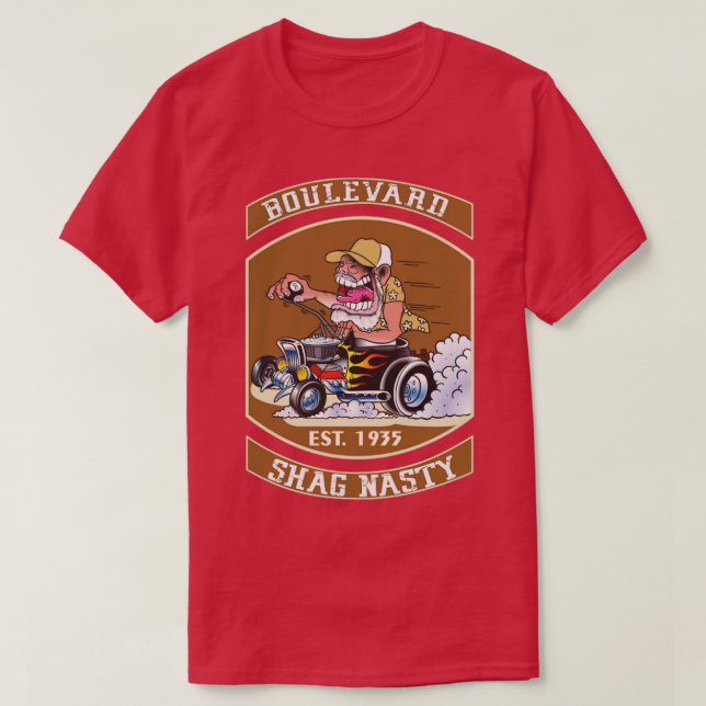 Boulevard Shag Eklig T-Shirt (Design vorne)