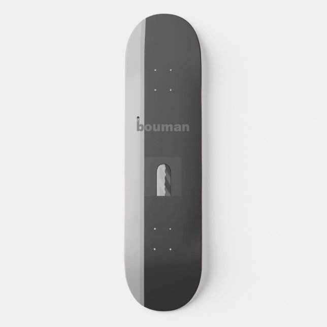 Bouman231 Japanisches Schwert (波) Skateboard (Vorderseite)