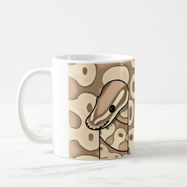 bouman311 ball python Banana Lesser Kaffeetasse (Links)