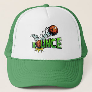 BOUNCE Basketball LKW-Hüte Truckerkappe