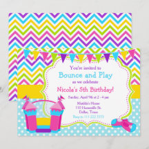 Bounce House Burg Bouncy Birthday Pink
