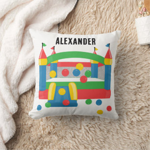 Bounce House Jumping Castle Ball Niedliches Muster Kissen