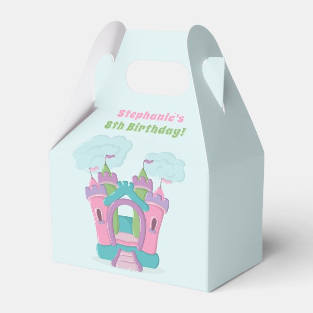 Bounce House Party Geschenkschachtel (Vorderseite)