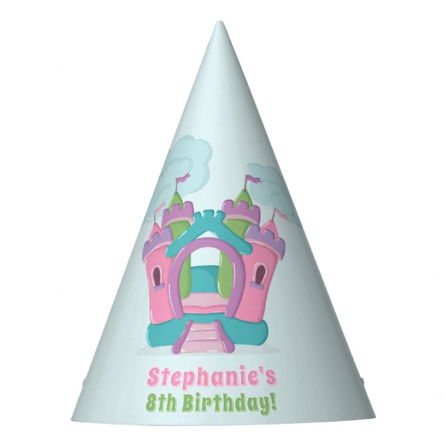 Bounce House Party Partyhütchen (Vorderseite)