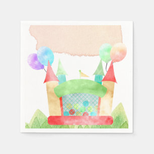 Bounce House Party Serviette