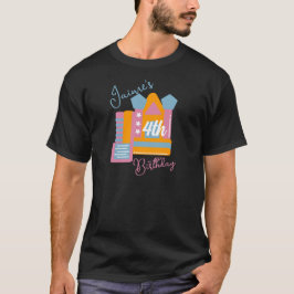 Bouncy Party Colorful Inflatables Geburtstag T-Shirt