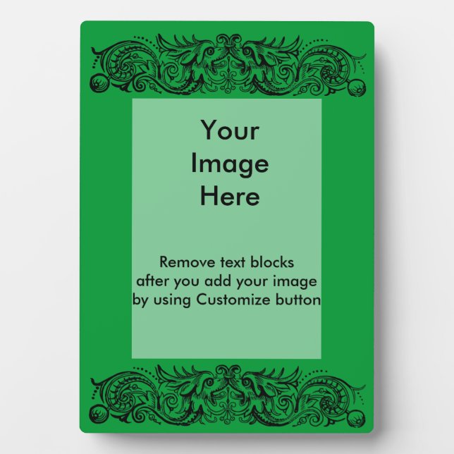 Bound Monsters Plaque Fotoplatte (Vorderseite)