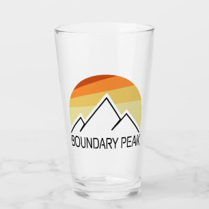 Boundary Peak Nevada Retro Glas