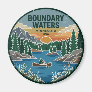 Boundary Waters Canoe Area Wilderness Minnesota Magnet