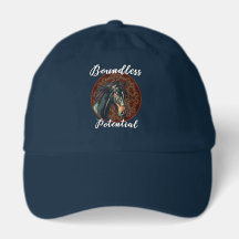 Boundless Potential Horse Hat – Majestic Stallion 