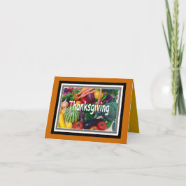 Bounty Harvest Erntedank Holiday Card Feiertagskarte