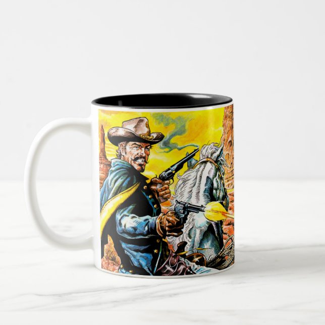 Bounty-Kaffee-Tasse Zweifarbige Tasse (Links)