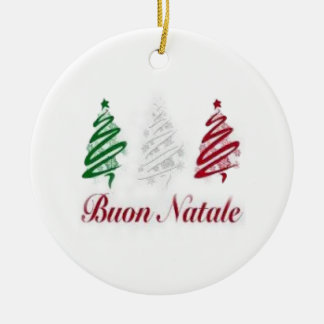 Bouon Natale Tri couleur ornement de Noël