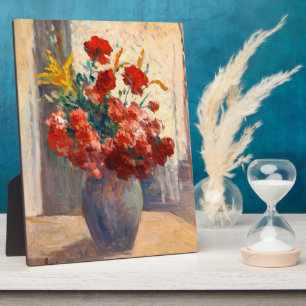 Bouquet aus Blume in einer Vase Fotoplatte