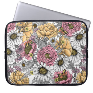Bouquet aus Blume- Rose, Pfingsten, Molkereien Laptopschutzhülle