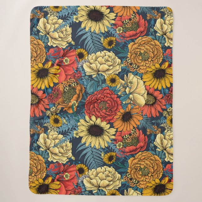 Bouquet aus Blume- Rose, Pfingsten, Molkereien Sherpadecke (Vorderseite)