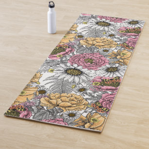 Bouquet aus Blume- Rose, Pfingsten, Molkereien Yogamatte