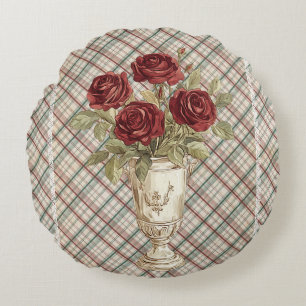 Bouquet baroque Coussin ronde