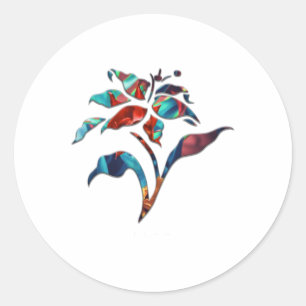 Bouquet Blume Drei Sticker