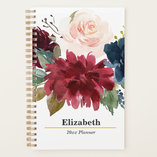 Bouquet Boho Bourgogne annuel mensuel hebdomadaire (Devant)