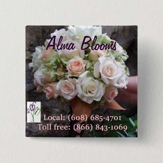 Bouquet Button (Vorderseite)