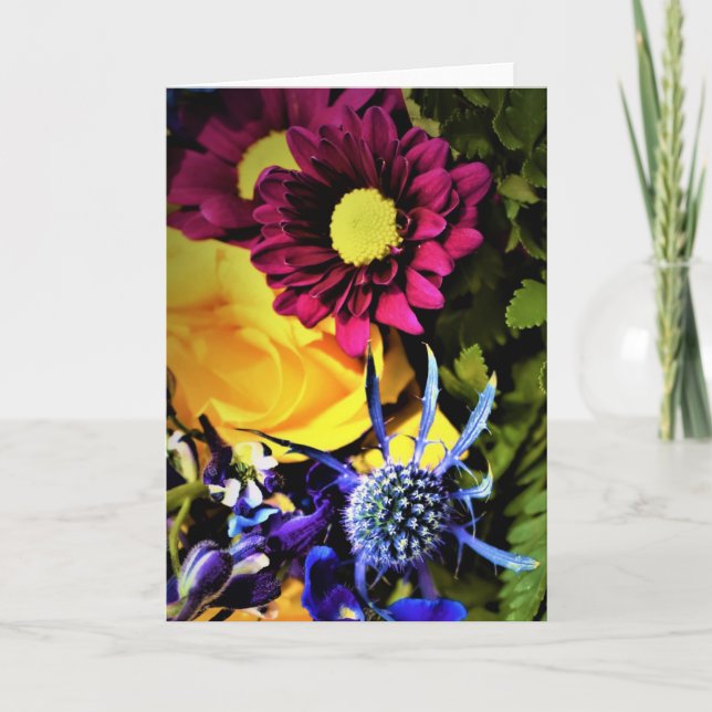 Bouquet, carte (Devant)