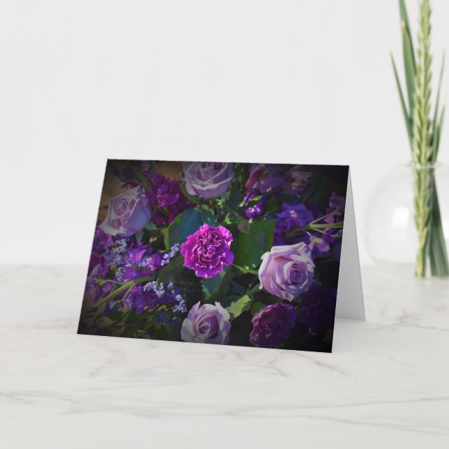 Bouquet, carte (Devant)