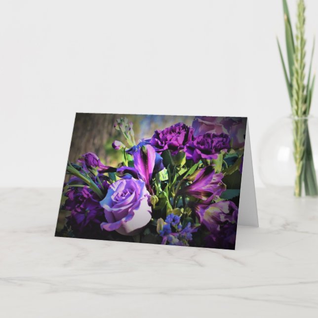 Bouquet, carte (Devant)