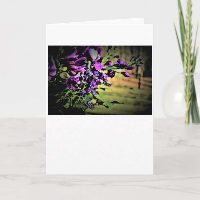 Bouquet, carte (Devant)