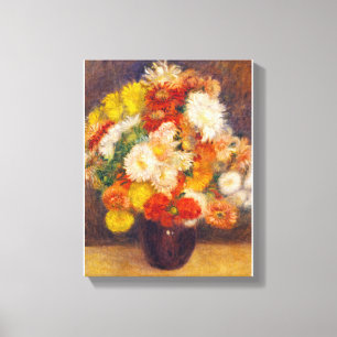 Bouquet Chrysanthemums von Auguste Renoir Still Leinwanddruck