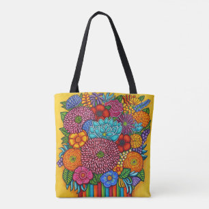 Bouquet de fête à travers tout le Sac fourre-tout