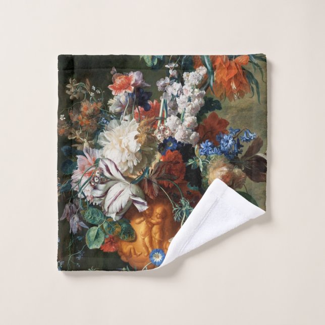 Bouquet de fleurs de Van Huysum (Gant de toilette)