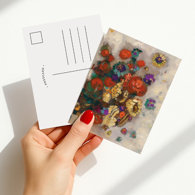 Bouquet de Fleurs | Odilon Redon Postkarte (Von Creator hochgeladen)