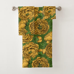 Bouquet de galets jaunes