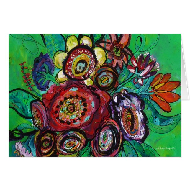 Bouquet de jardin (Devant horizontal)