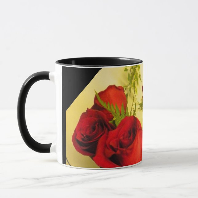 Bouquet de Mug Rose (Gauche)