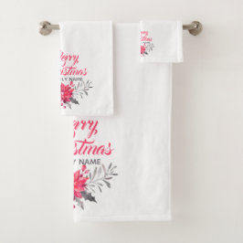 Bouquet de Noël & Joyeux Noël Typographie