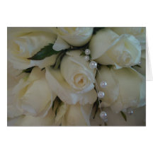 bouquet de rose blanc