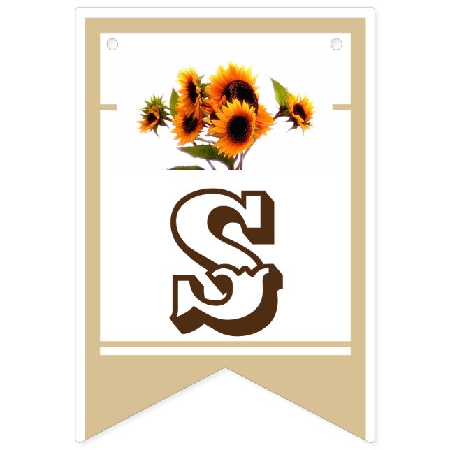 Bouquet de tournesol Mariage Collection Drapeaux d (Sizième drapeau)