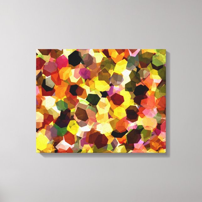 BOUQUET DER BLUME LEINWANDDRUCK (Vorderseite)