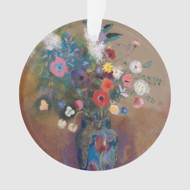 Bouquet der Blume Ornament (Vorderseite)
