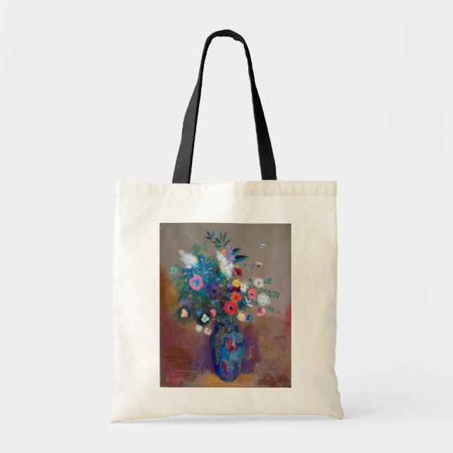 Bouquet der Blume, Redon Tragetasche (Vorne)