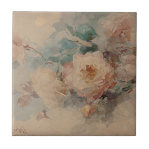 Bouquet der Rose - Franz Bischoff Fliese