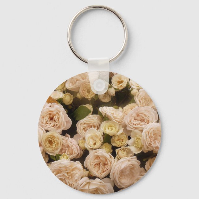 Bouquet der Rose Schlüsselanhänger (Vorderseite)