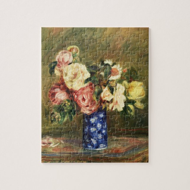 Bouquet der Rose von Pierre-Auguste Renoir Classic (Vertikal)